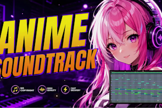 compose an original anime soundtrack and bgm for vtuber