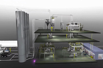 create 3d industrial animation 3d heavy machinery bulk material handling video