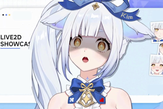 design and rig live2d vtuber model, vrc avatar, vrchat avatar, live2d rigging