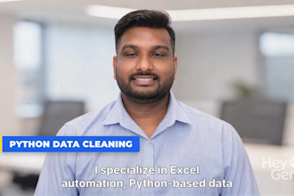 automate excel and CSV data cleaning using python