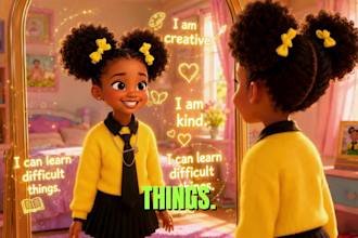 create 3d pixar style ai animation video, kids cartoon, storytelling, ai art
