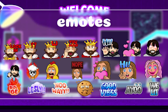 create awesome twitch emotes