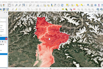 do gis mapping, map digitization, and qgis projects