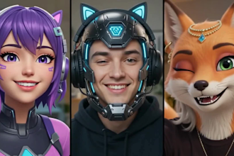 create ar face filters, vtuber avatars and 3d animations