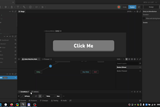 animate UI icons and buttons with rive state machine