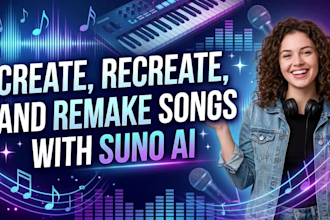 create, recreate, and remake songs with suno ai