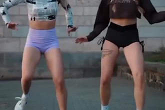 create viral tiktok dance videos, group dance, choreography
