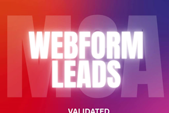 provide mca webform leads