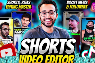 create and edit viral faceless tiktok videos, youtube shorts and instagram reels