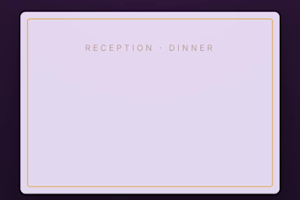 design elegant cards for any event