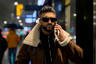 do stunning ai music video, lip sync, ai rap music video with realistic visuals