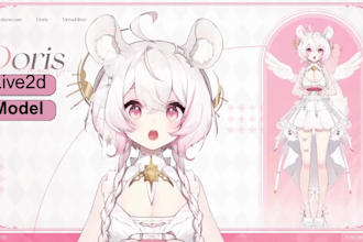 design and rig live2d vtuber model 3d vtuber model vtuber commission 2d anime