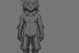 draw furry art, fursona, furry ref sheet,