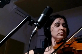 record professional violin for your song