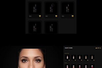develop ai virtual try on for makeup with website