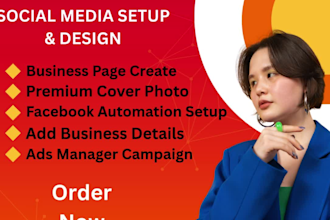 create stunning social media setup and branding design