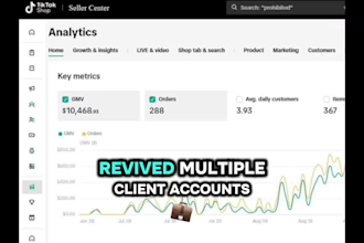 be your tiktok shop VA to manage, and boost daily sales