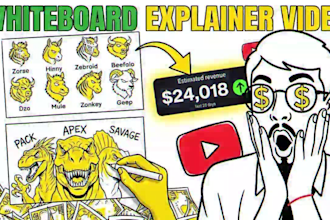 create a professional whiteboard paint explainer video