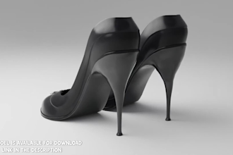 create luxury sneaker cgi rendering premium footwear product visualization