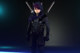 create awesome 3d  vtuber models