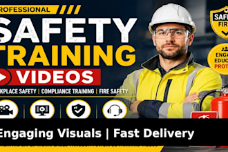 create engaging safety training videos for workplace compliance and fire safety