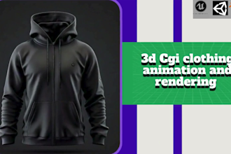 realistic 3d clothing model apparel garment for game animation clo3d marvelous