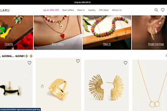 design jewelry website jewelry shopify store fashion website jewelry store
