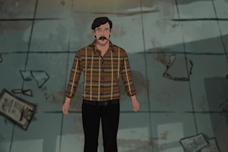 create professional cinametic  2d horror animation stories