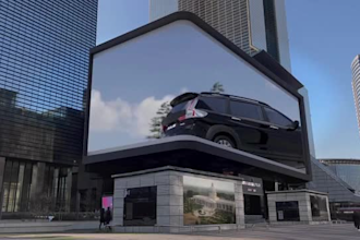 create 3d cgi animation cgi vfx ads 3d anamorphic animation billboard animation