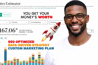 kdp marketing specialist and book launch management