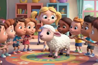 create 3d kids nursery rhymes for youtube channels