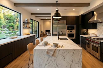 create high end 3d ai luxury real estate marketing video for property ads