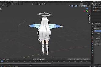 create 3d character for 3d vtuber rigging anime, 3d rigging or vroid model