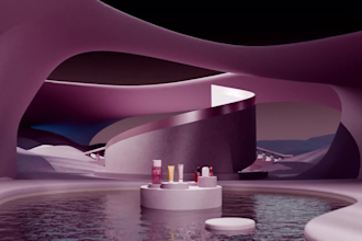 3d product commercial ads