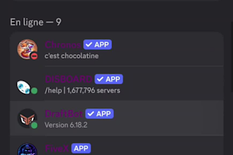 do something im really good for creating discord servers