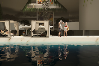 interior of house or any space