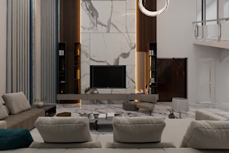 design and render complete home interior with 3d visuals