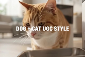 create ai pet product ads, dog cat ugc videos for tiktok, shopify and amazon