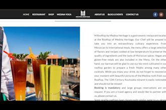 build a professional website for your restaurant or cafe