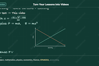 create whiteboard lesson videos for your course