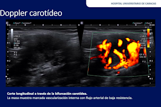 create a medical or radiology case presentation with images and references