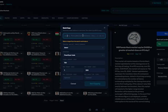 give polymarket copytrading platform, dedicated bot