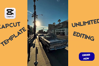 create editable capcut template capcut video editing vlogs music promotion