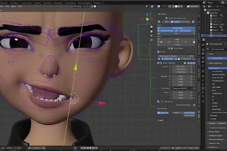 addrig to 3d avatar,daz nsfw rig for pose,body rigging,shape keys,goofy rig