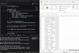 do professional web scraping, data extraction, and python automation