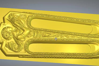 create professional 3d relief design for cnc routing  and wood carving