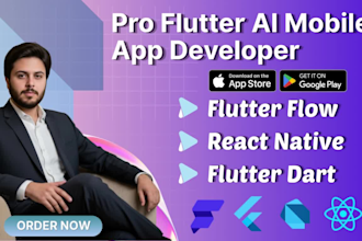be your flutterflow flutter ai mobile app developer figma to flutter development