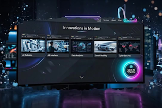 do ai hero video header, hero website landing page video, GIF using seedance 2 0