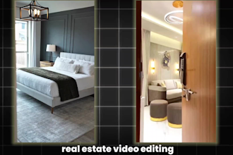 professionally edit real estate video