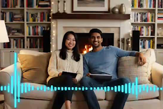 record the perfect voice over to match your brand and message